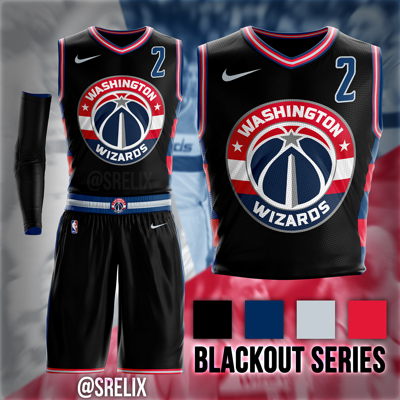 SRELIX Jerseys on X: Washington Wizards jersey concept. Follow me