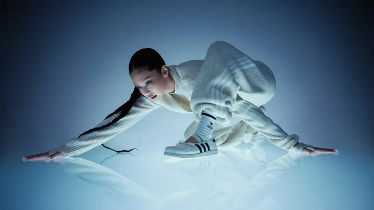JENNIE x adidas Superstar SQ Ballet