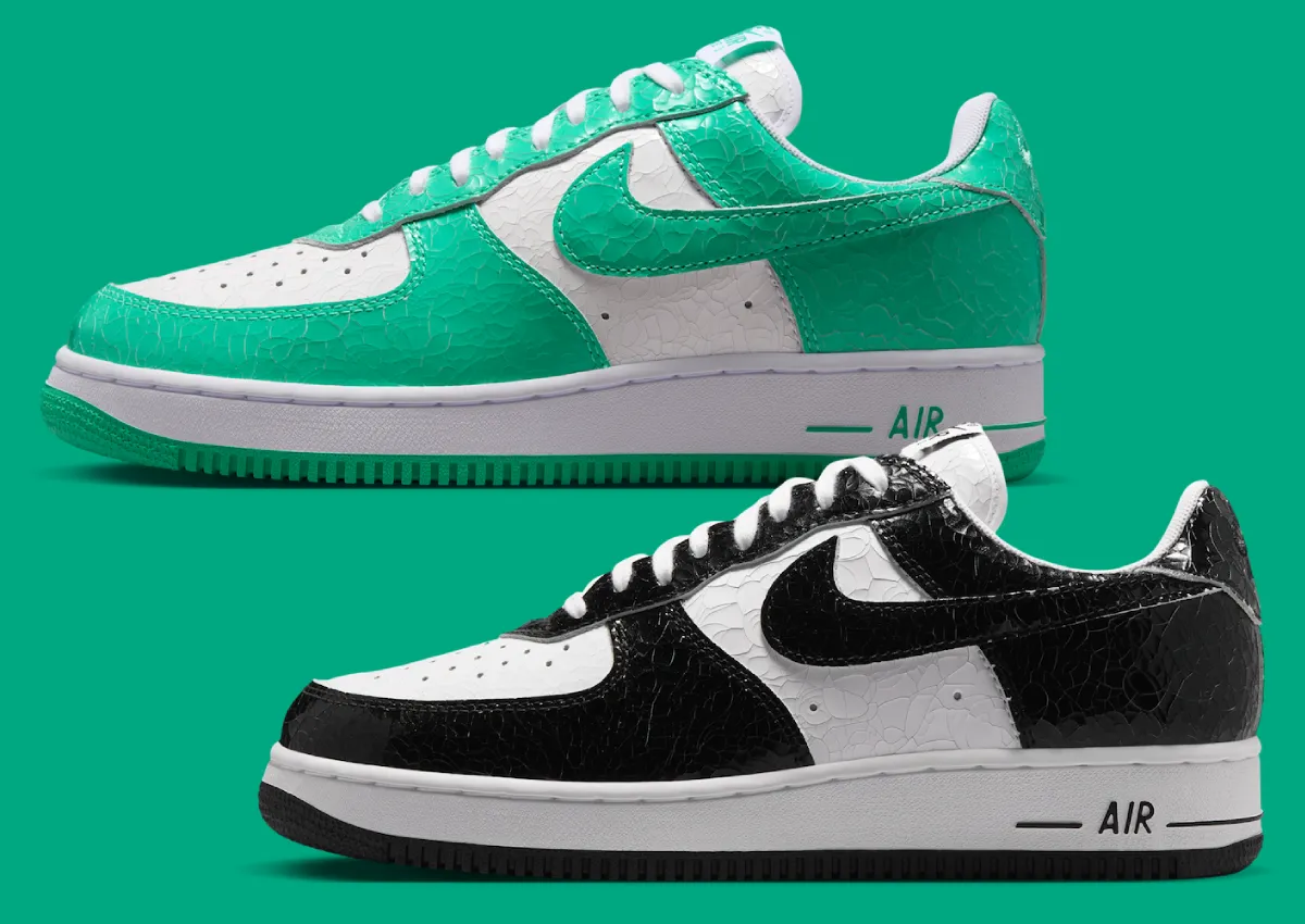 Nike Air Force 1 01 Cracked Leather pack release date card