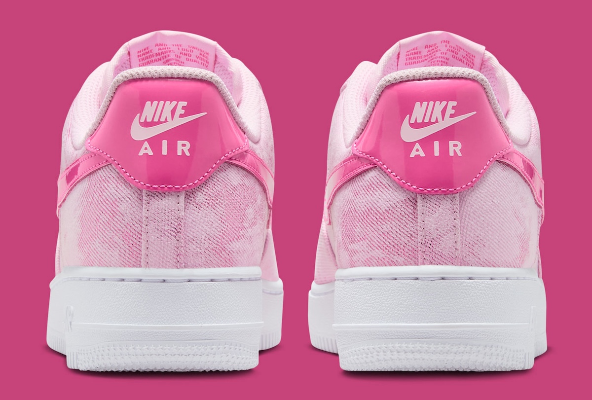 Nike Air Force 1 Low Pink Foam PRM detail