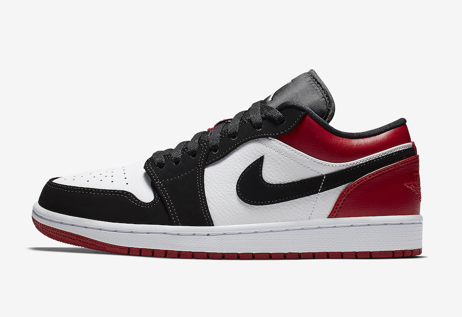 Air Jordan 1 Low Black Toe 553558-116 release date and price