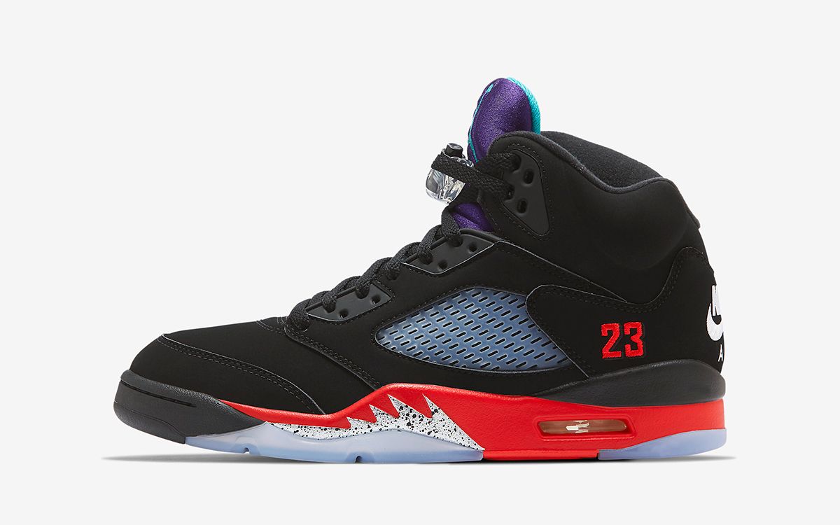 Air Jordan 5 Top Three CZ1786-001 official photos