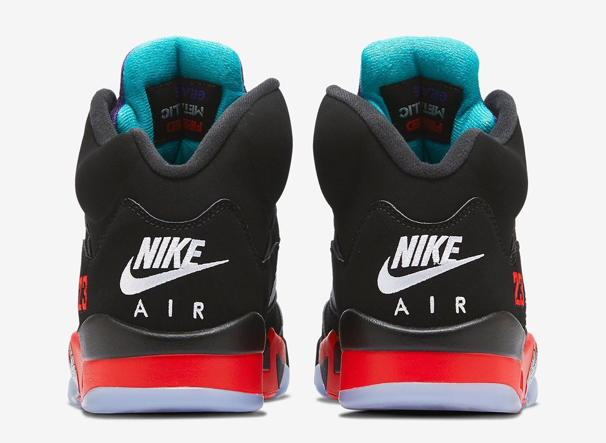 Air Jordan 5 Top Three CZ1786-001 pair shot