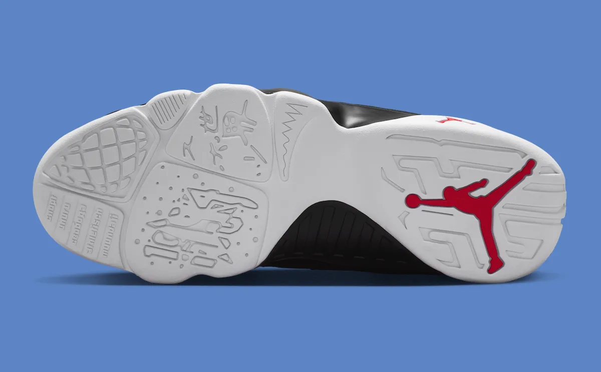 Air Jordan 9 Space Jam outsole detail with globe logo