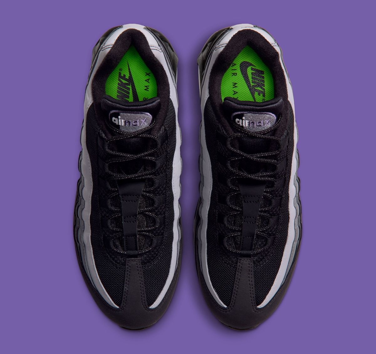Nike Air Max 95 Joker IQ0229-002 side view showing gradient stripes