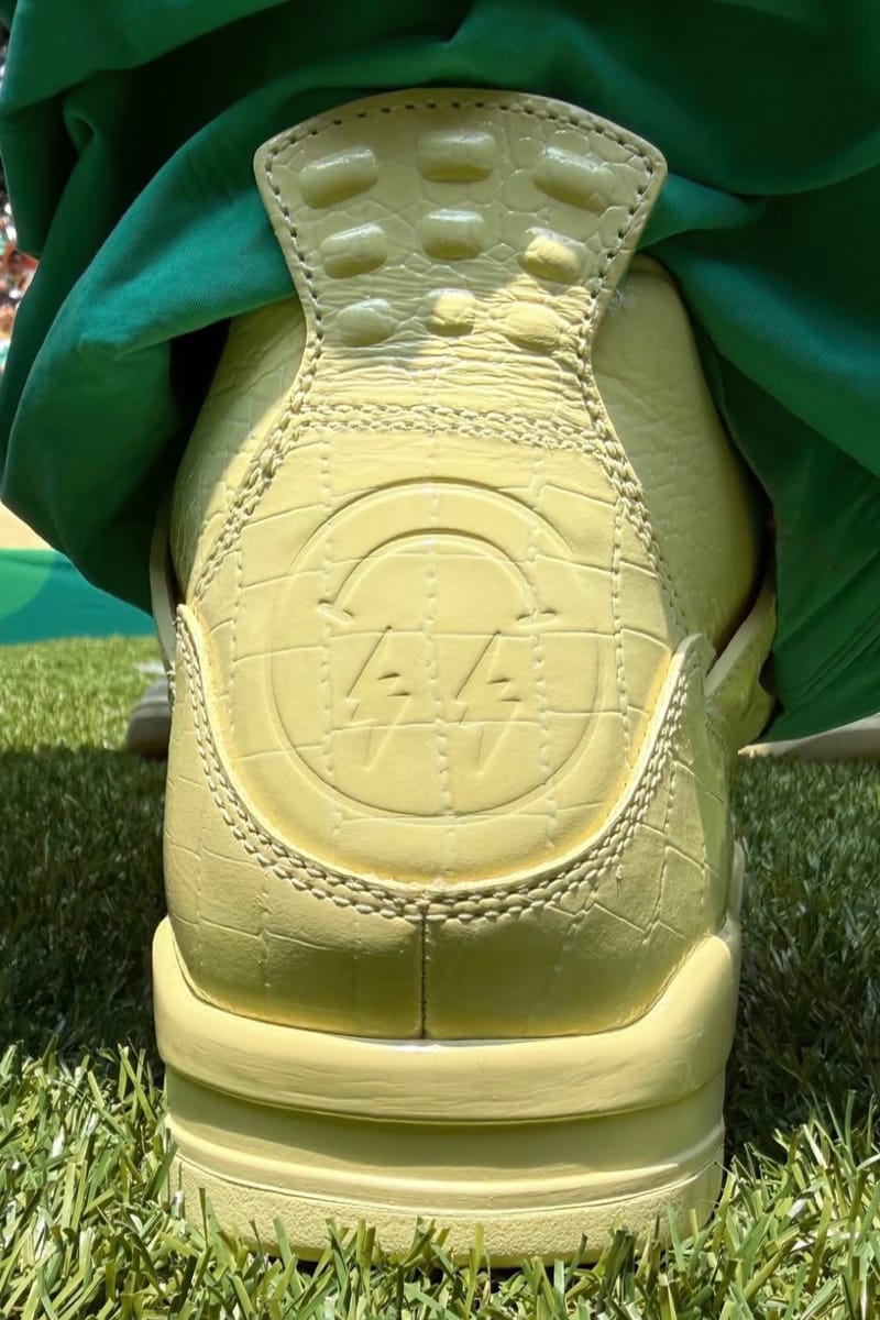 J Balvin Air Jordan 4 Lemonade first look