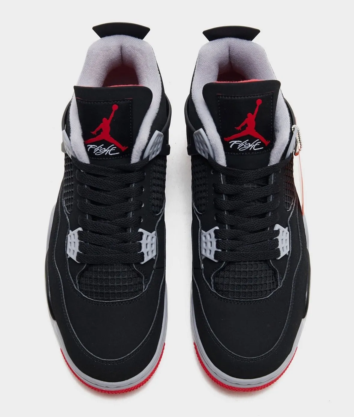 Air Jordan 4 Bred 2026 detail