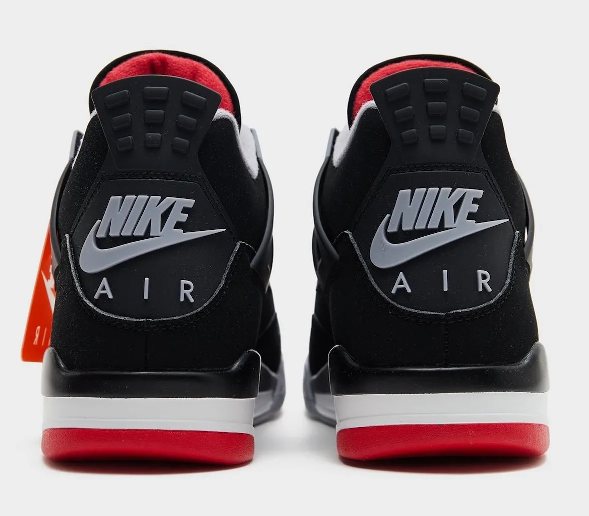 Air Jordan 4 Bred 2026 heel