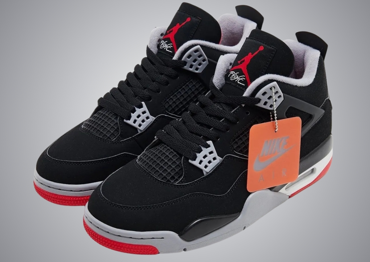 Air Jordan 4 Bred 2026 product shot