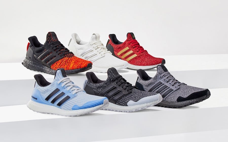 Game of Thrones x adidas Ultra Boost full collection six shoes