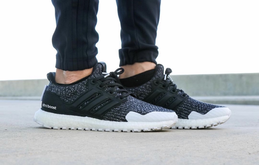 Game of Thrones x adidas Ultra Boost Night's Watch on feet outdoor