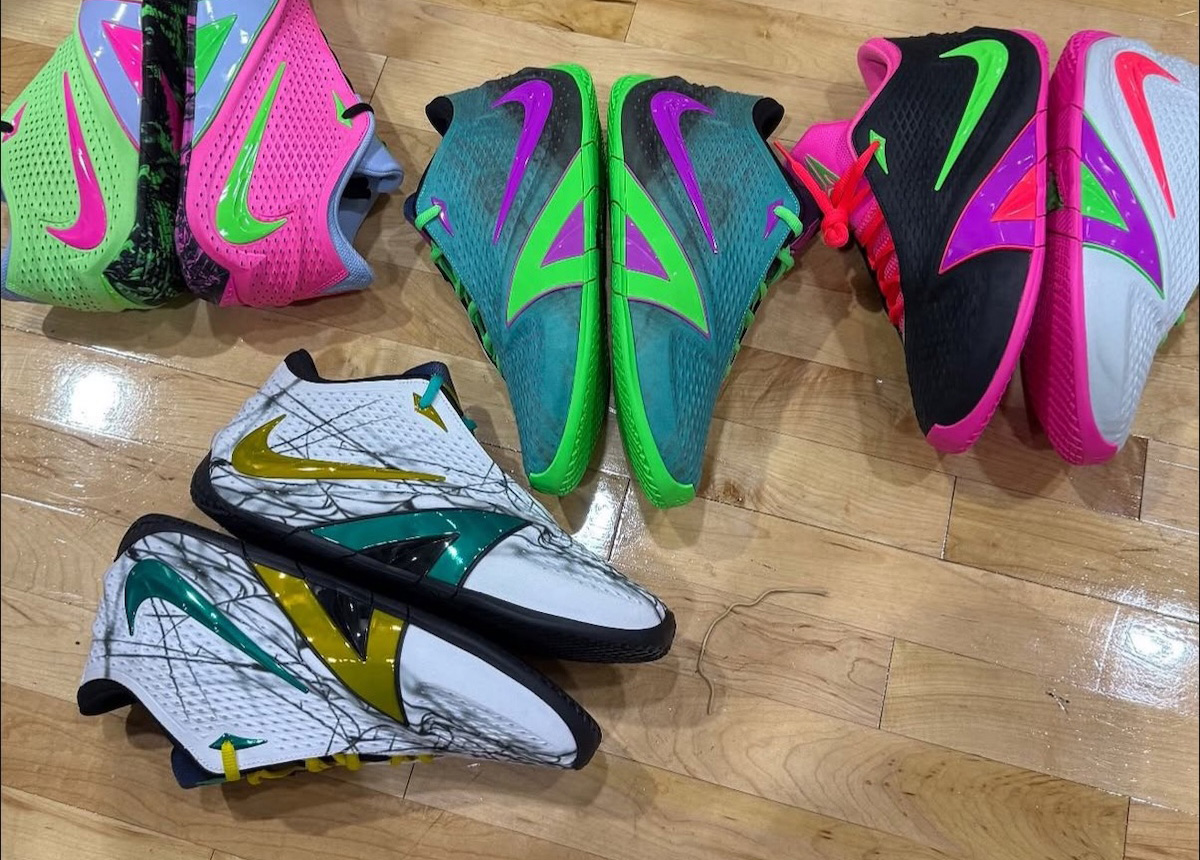 Nike Ja 4 By You customization options full shoe view