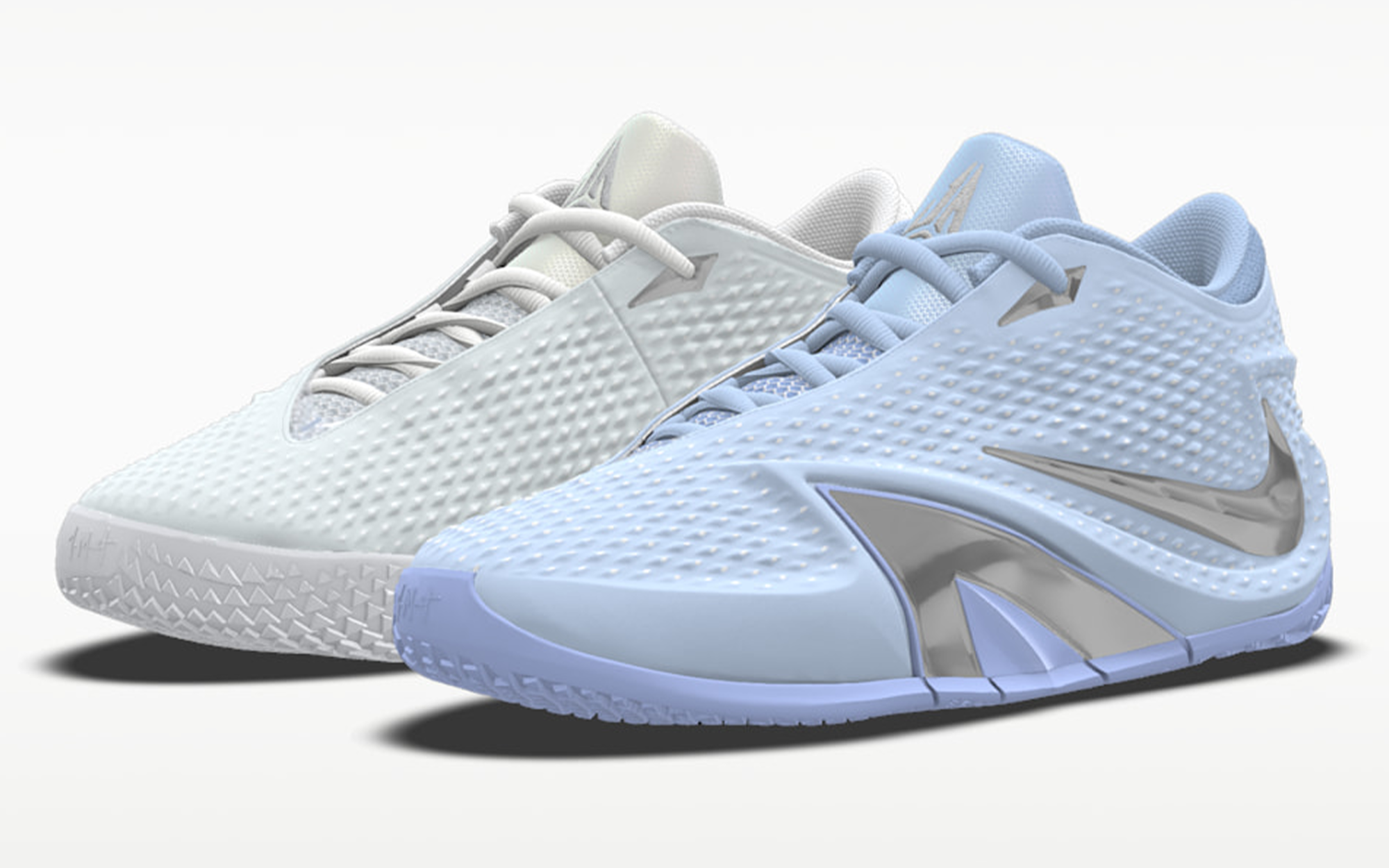 Nike Ja 4 By You customization interface showing color options