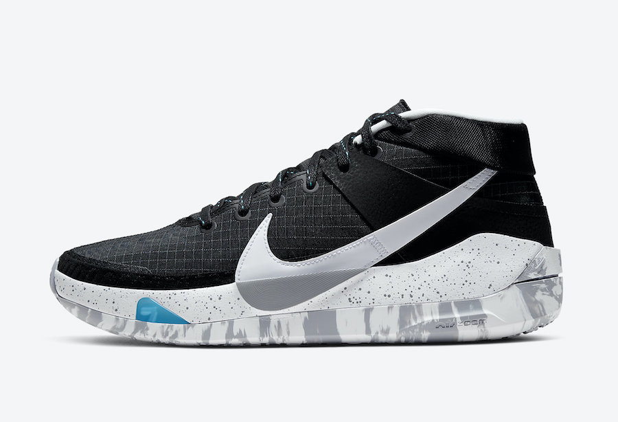 Nike KD 13 CI9948-001 black white official photos
