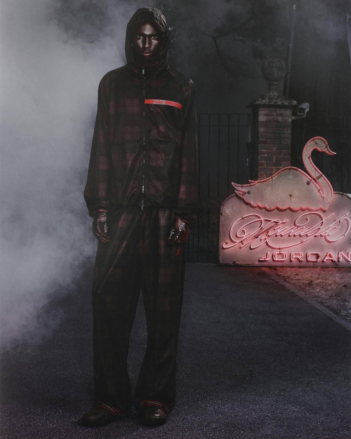 Mowalola Air Jordan 14 collection campaign imagery