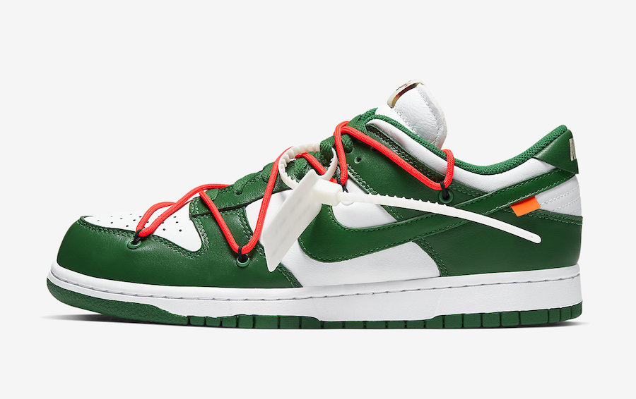 Off-White x Nike Dunk Low Pine Green alternate view