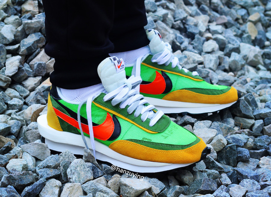 Sacai x Nike LDV Waffle BV0073-300 full shoe