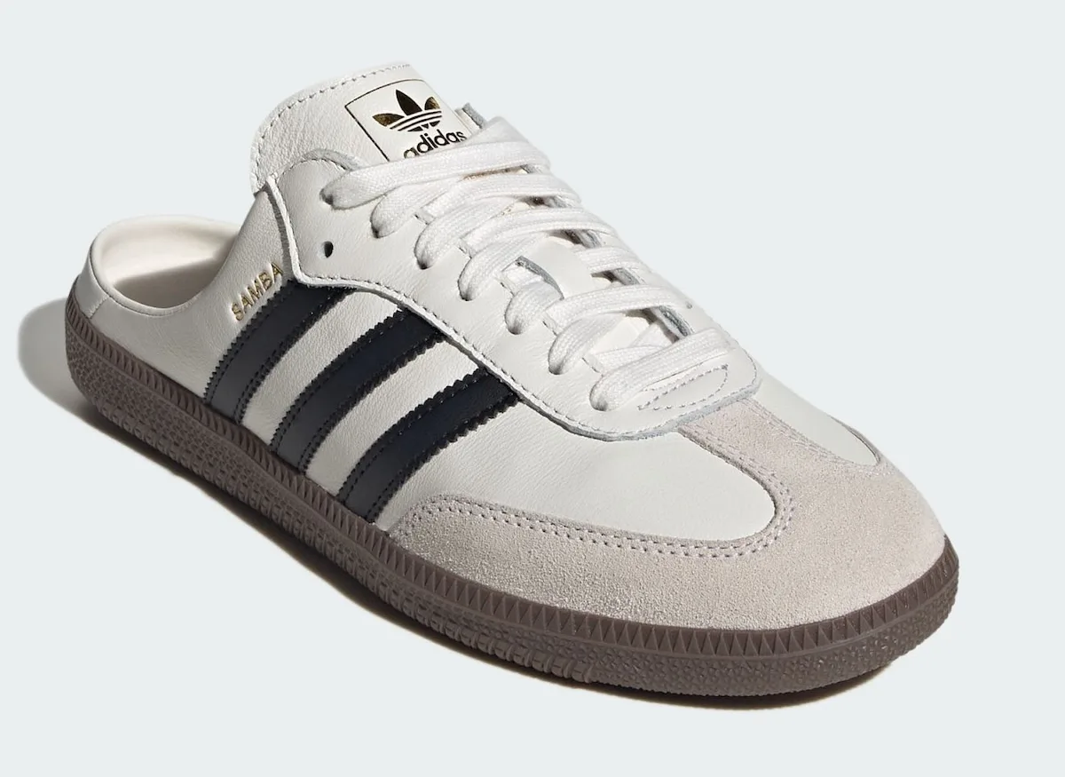 adidas Samba Mule three quarter view