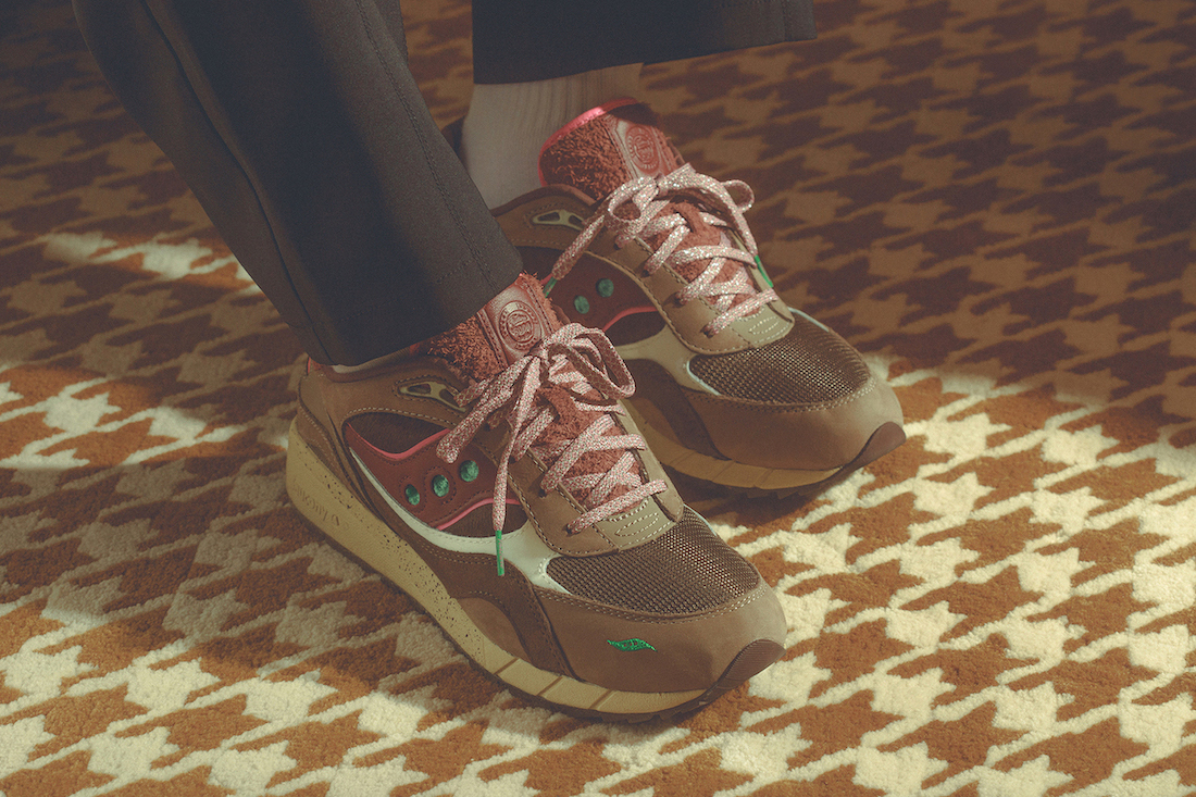 Saucony Shadow 6000 heel detail