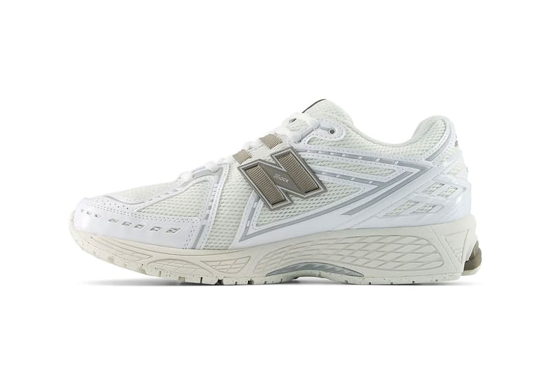 New Balance 1906R White silver detailing on upper