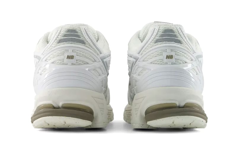 New Balance 1906R White paint speckled rubber outsole