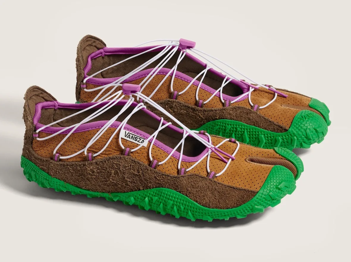 Vans x SZA LX Tabi Hiker brown green