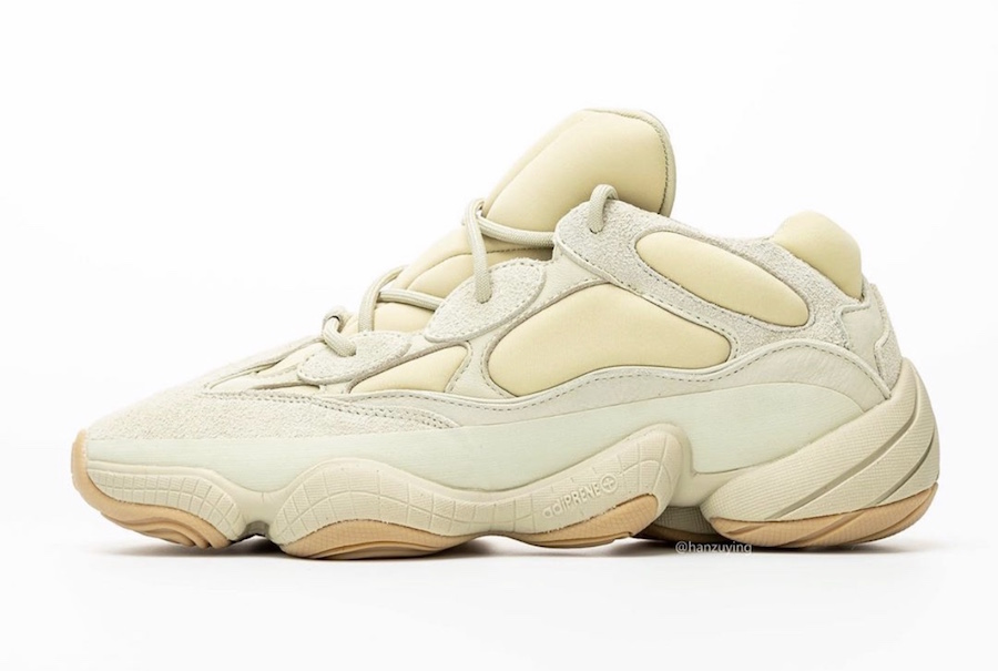 Yeezy 500 Stone medial side profile