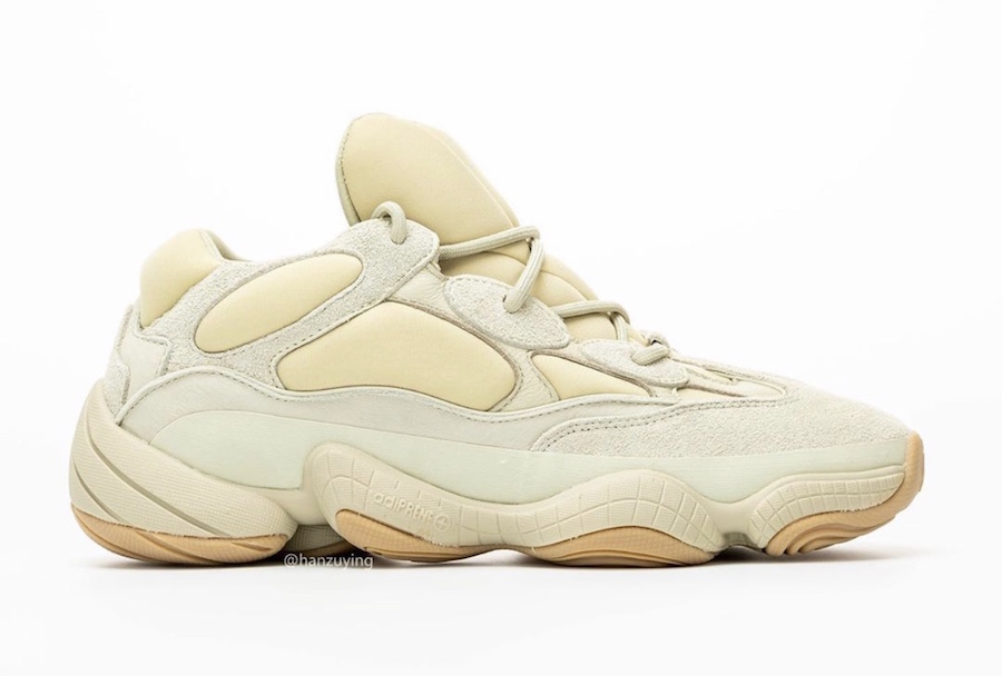 Yeezy 500 Stone lateral side profile