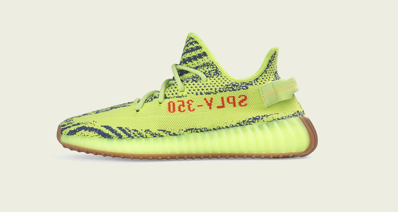 adidas Yeezy Boost 350 V2 Semi Frozen Yellow product shot